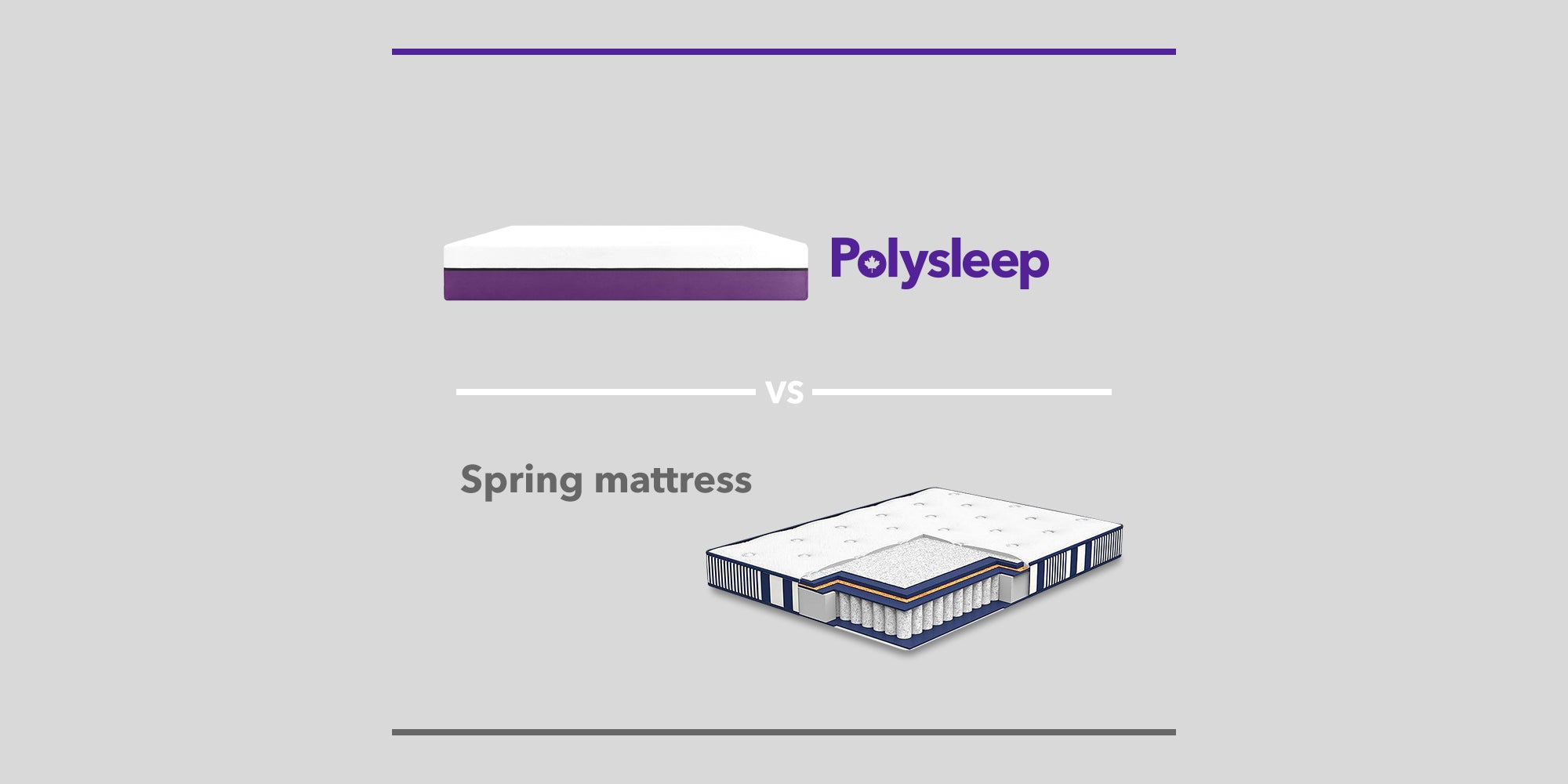What are the differences between a spring mattress and a foam mattress?