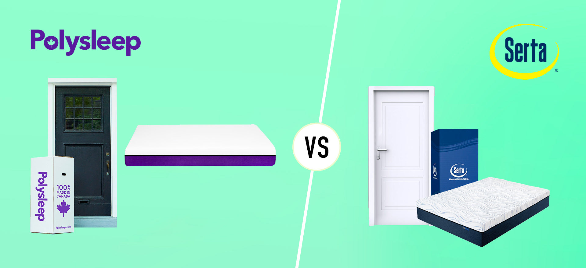 Serta Mattress vs Polysleep Mattress