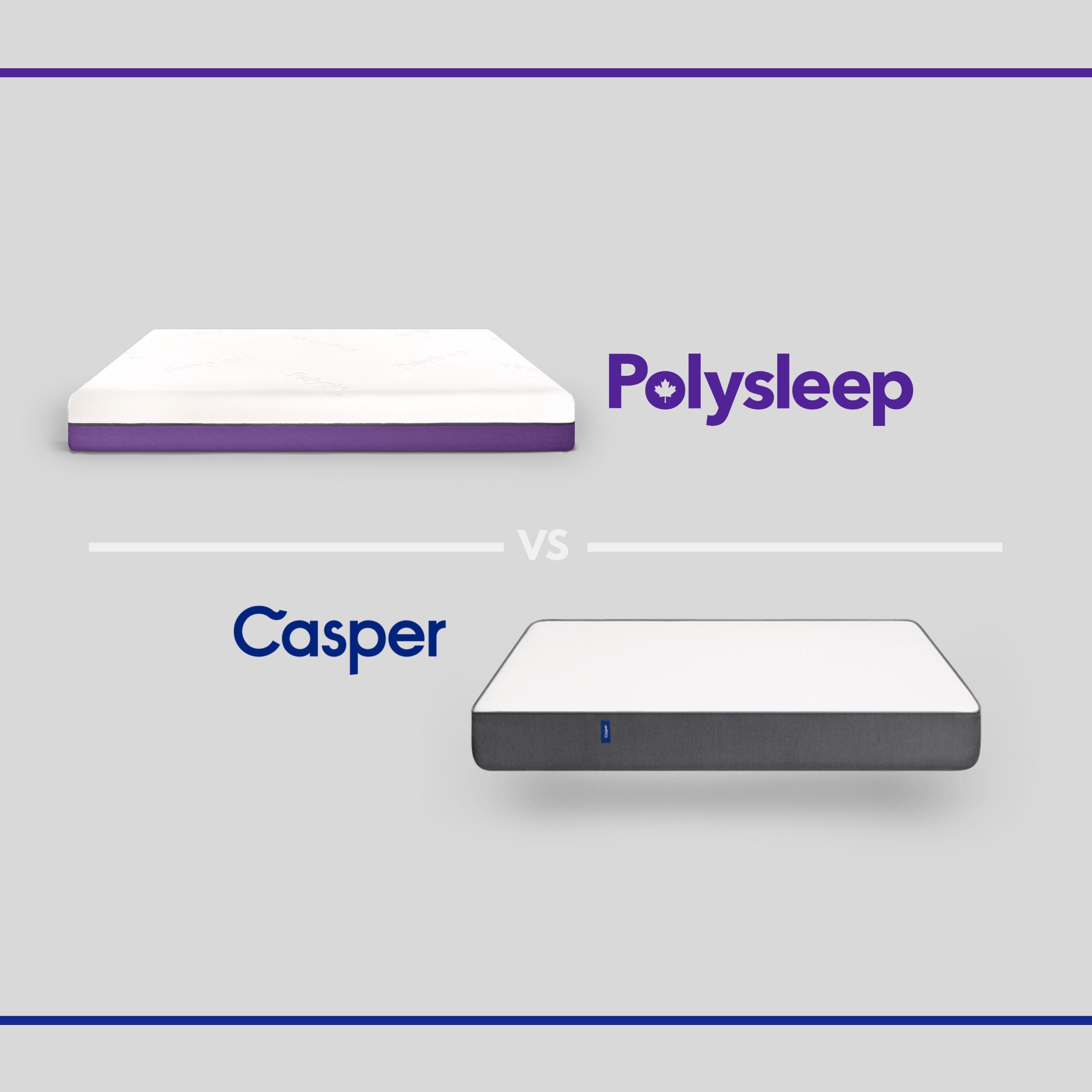 Comparing Mattress Brands: Polysleep VS Casper