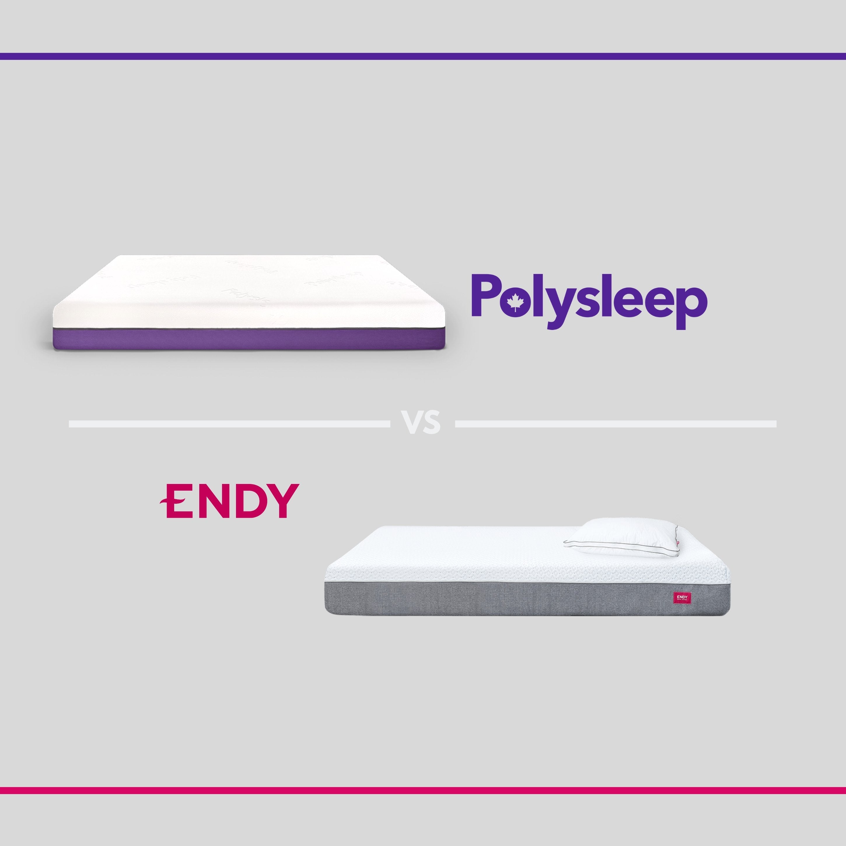 Comparing Mattress Brands: Polysleep VS Endy